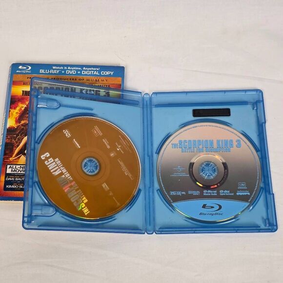 Scorpion King 3 Blu-ray, action adventure movie, Ron Perlman, Billy Zane, fantas - Picture 4 of 5
